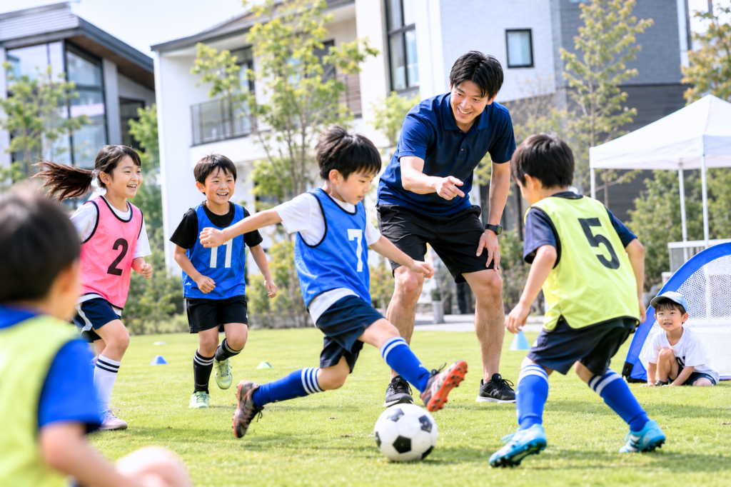 初めてでも楽しめる!サッカー教室